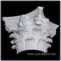 New Design Fiberglass Roman Capital Pillar Caps